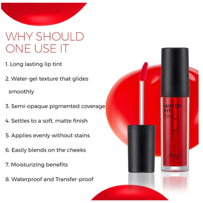 Water Fit Lip Tint - Picnic Red