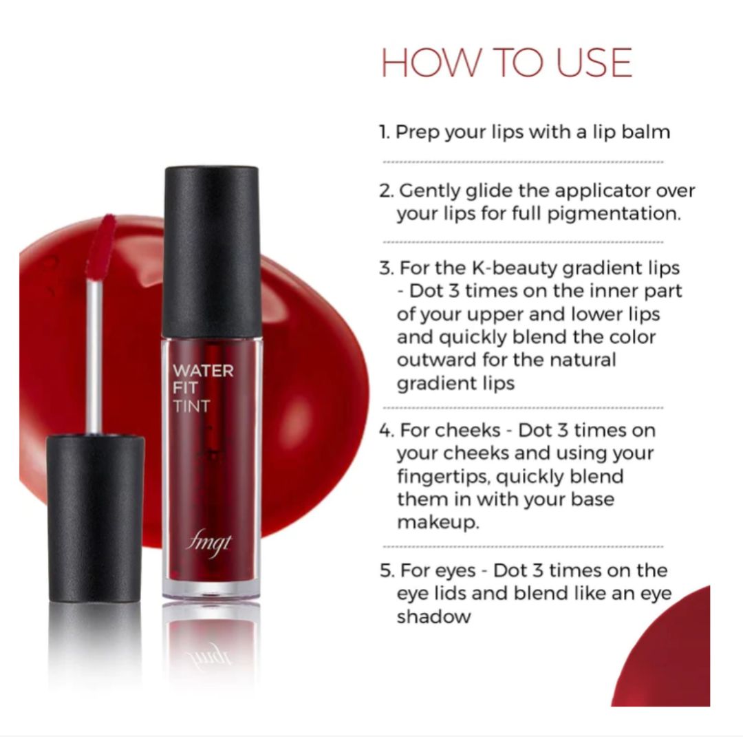 Water Fit Lip Tint - Red Signal