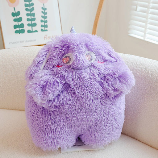 Cute Little Monster purple plushies