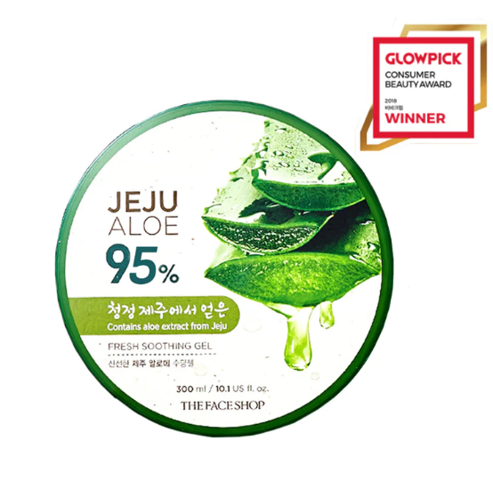 The Face Shop Jeju Aloe Fresh Soothing Gel (300 ml)