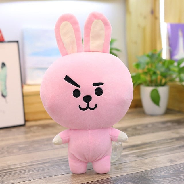 BT21 plushie standing doll india