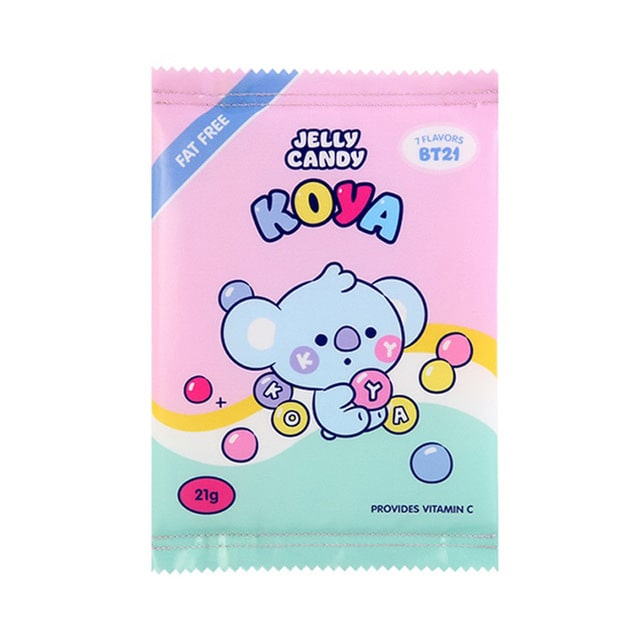 BT21 Jelly candy pouch Large