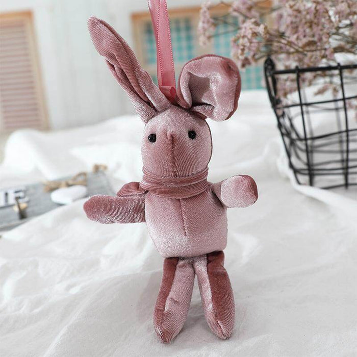 Rabbit Plush Key Chain & Toy